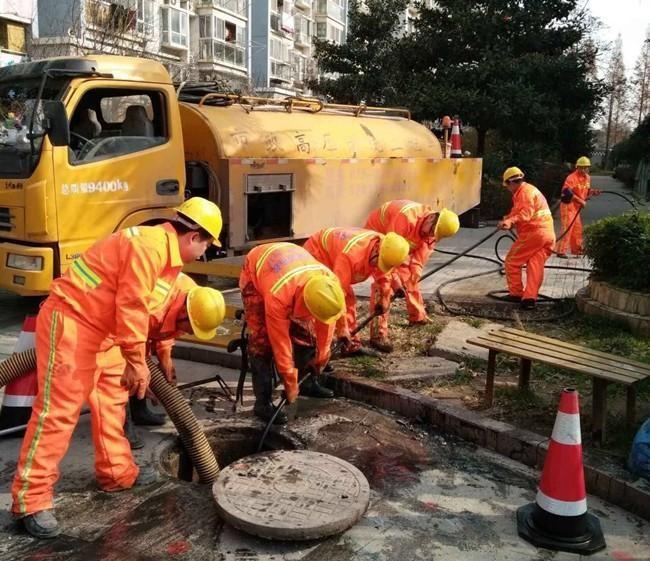 渝水市政管道清淤