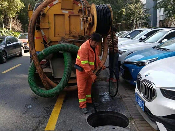 渝水排污管道清淤